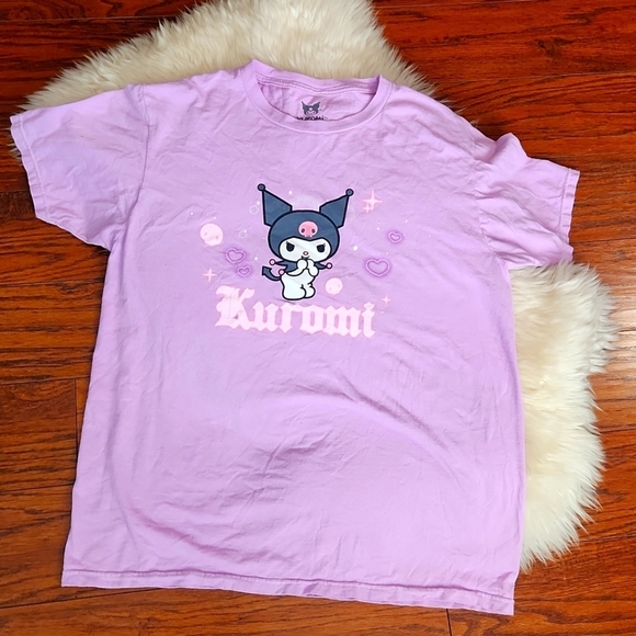 Sanrio Tops - Kuromi Lavender Graphic T- shirt
